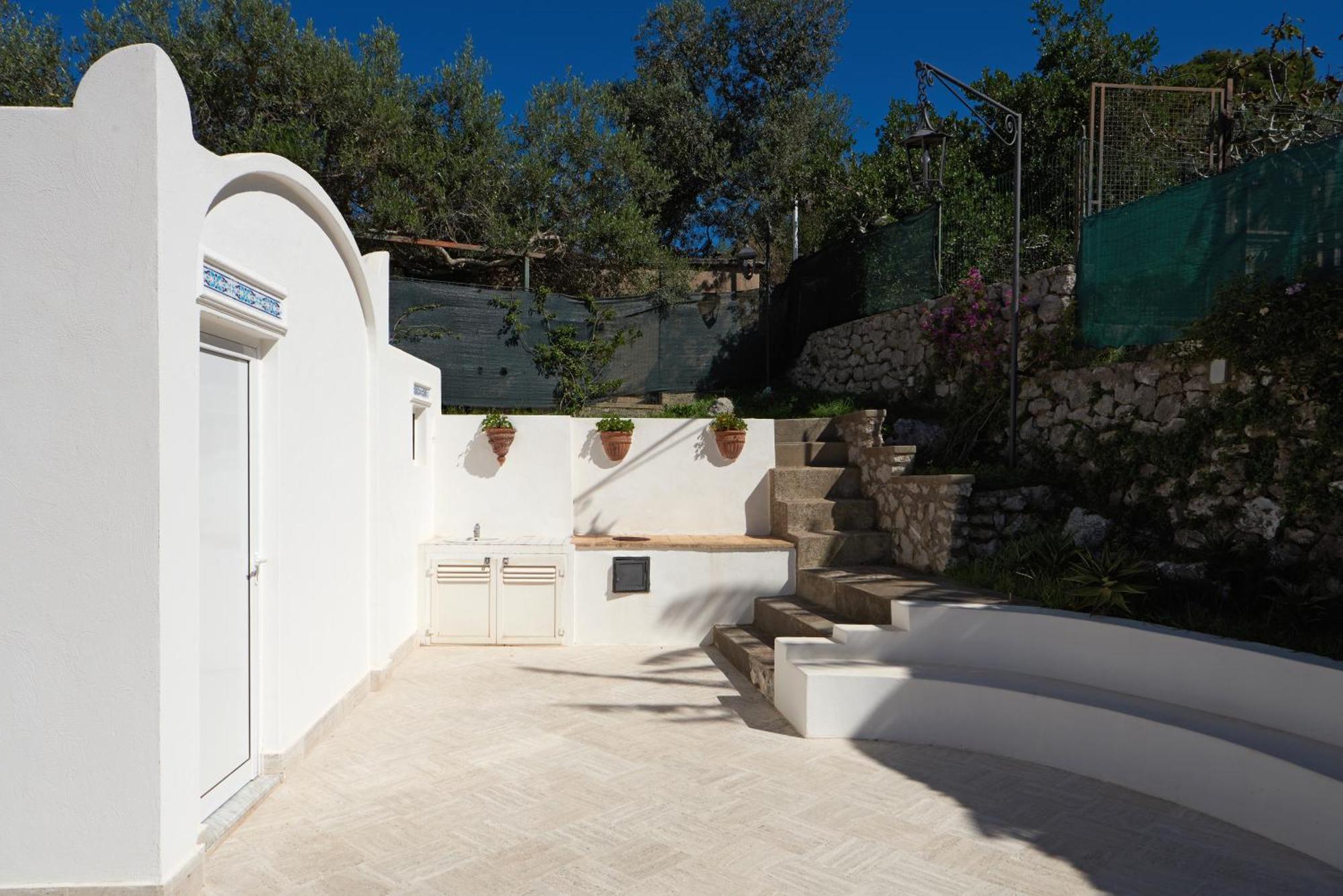 La Casa Dei Merli Capri Exterior foto